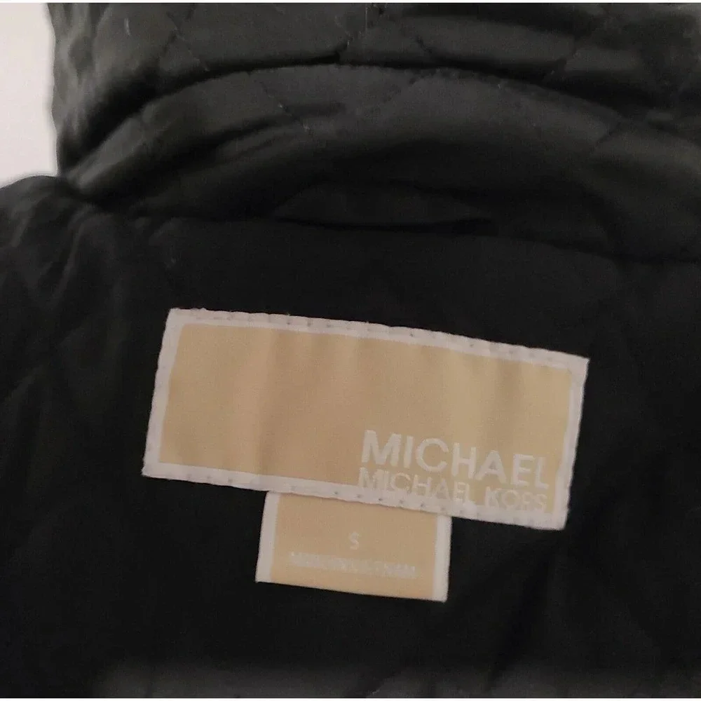 MICHAEL Michael Kors BLACK DIAMOND Quilted Lightweight Jacket SIZE SMALL